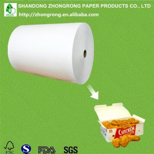 Quality PE coated paper for chicken nuggets box for sale