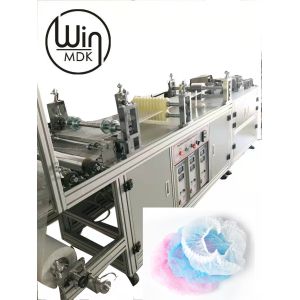 Quality AC380V Bouffant Cap Machine , Rustproof Disposable Cap Making Machine for sale