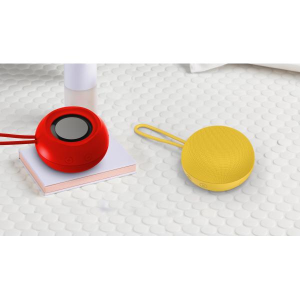 Tiny Mini Outdoor Speaker , 3.7V 800mAh Bluetooth Speaker With Bass Radiator