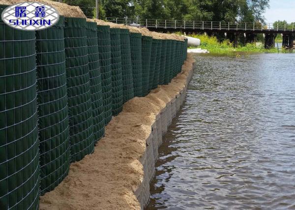Steel Defensive 2x2 Geotextile Lined Military Barrier
