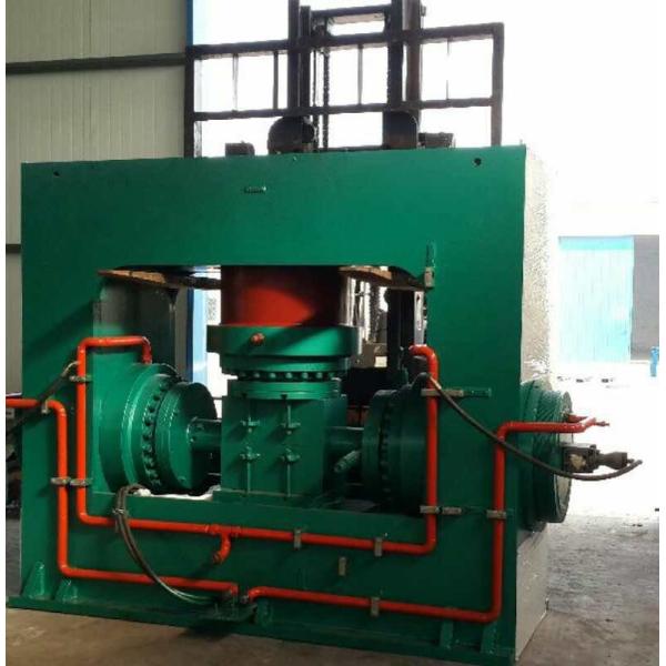 Straight Tee And Reducing Tee Forming Press Machine , Pipe Fitting Machine