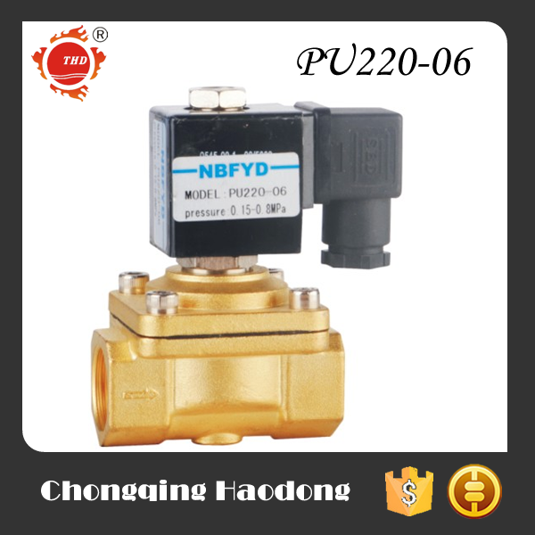 1 Inch 1/2 Inch Electric Water Solenoid Valve Normal Closed 50HZ 60HZ