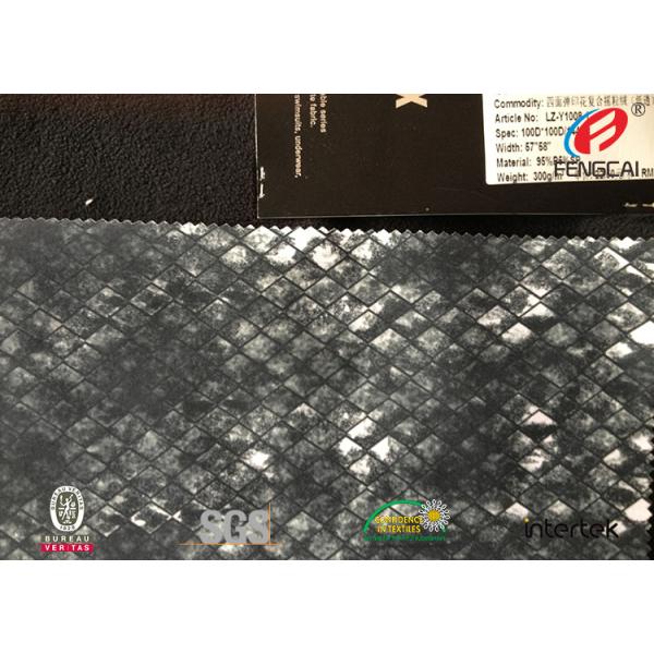 Durable Polar Fleece TPU Coated Fabric Poly Spandex Clothing Materials