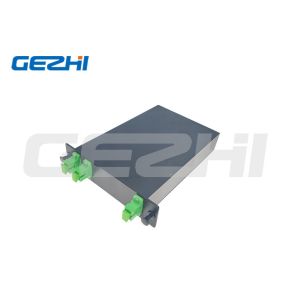 1x2 LGX Box Fiber Optical Splitter 1*2 SC/APC Connector For FTTH FTTA Distributi