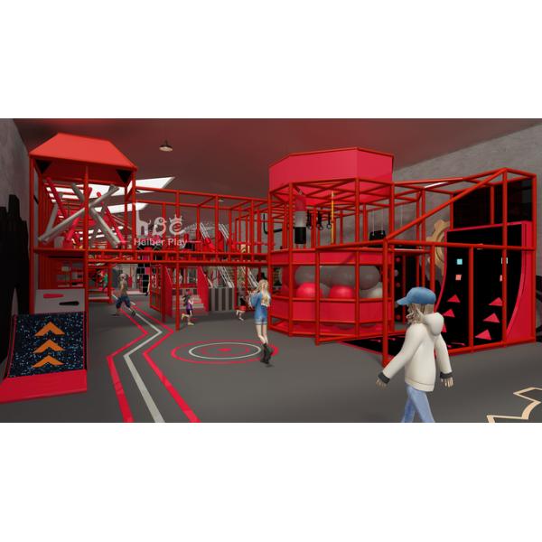 Custom Indoor Playground Equipment for Kids Jungle Ocean Themes