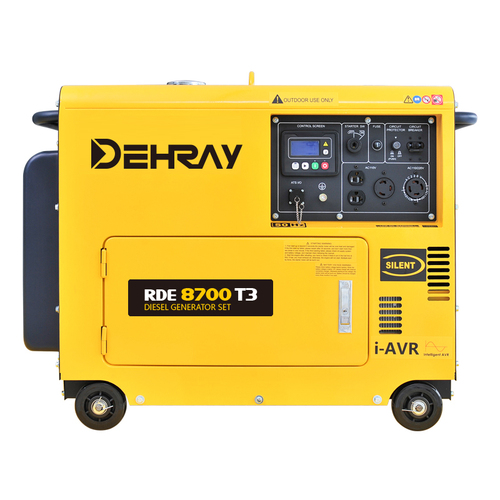 15L 165kg ISO 9001 8KVA Silent Diesel Generator