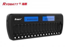 Quality 16 Slot Nimh Battery Charger / AA AAA Nickel Metal Hydride Battery Charger DC 12V 2A for sale