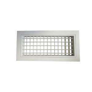 Quality Double Deflection 0.8 1.0mm Aluminum Air Duct Grilles for sale