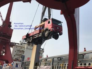 Quality HOWO 6x4 10 Ton Folding Boom Truck Mounted Crane for sale