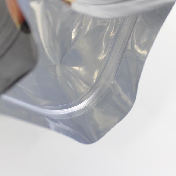 Custom Reusable Stand Up Pouch Mylar Flat Bottom Bag For Powder Packaging