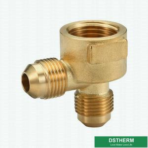 Quality Male Female Elbow Brass Flared Fittings Heating Forged Brass Hose Fittings for sale