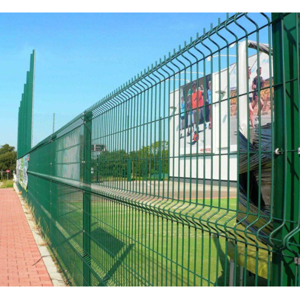3D Security Fence Panel with V Bend Design for Anti Climb Protection and Custom Sizes