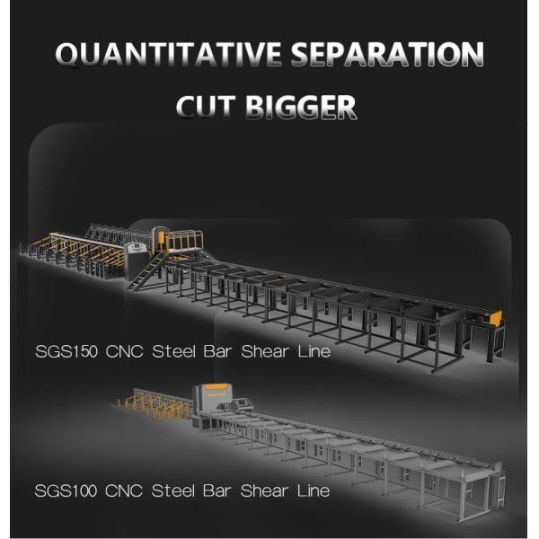 排切_01 CNC Steel Bar Shear Line 28m×3m×2m Rebar Shearline SGS 100