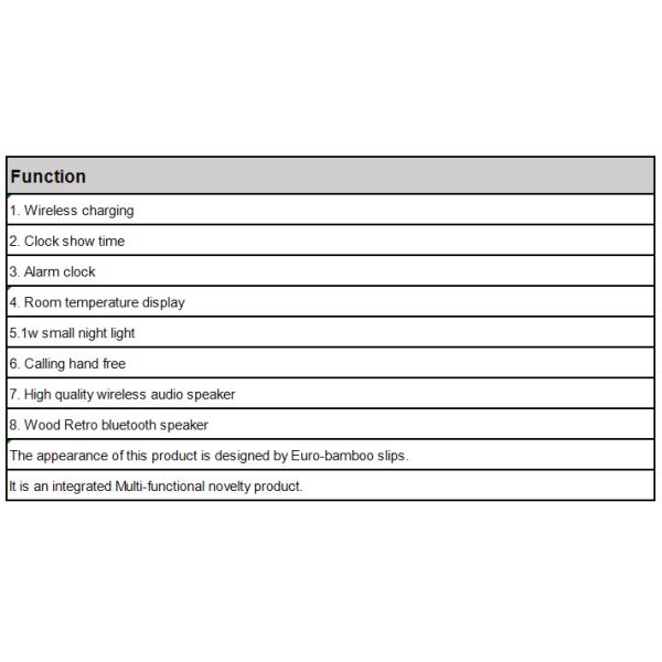 Alarm Siren Creative Rechargeable Bluetooth Speaker Sensitive Touch Panel Switch