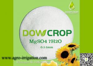 Quality DOWCROP HIGH QUALITY 100% WATER SOLUBLE HEPTA SULPHATE MAGNESIUM 99.5% WHITE 0.1-1MM CRYSTAL MICRO NUTRIENTS FERTILIZER for sale