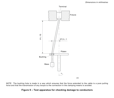 IEC 60884-2022 VDE Type Plug And Socket Conductor Damage Test Equipment