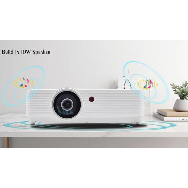 HDMI 5600 Lumens Short Throw Laser Projector 4k For Installation Flexibility
