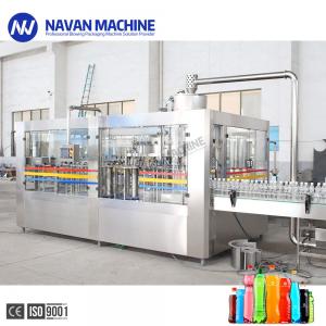 Quality Auto 10000BPH 3 In 1 Soda Water Carbonated Drink Filling Bottling Machine for sale