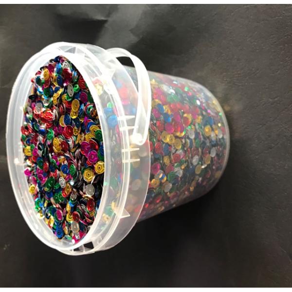 365 Colors Loose Round and Circle PVC Sequin Panels for Weddings Parties Cloth Decorate Wedding Decorations Bulk Packaged in Candy Box