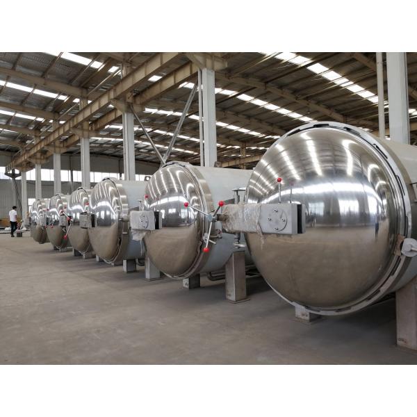 Automatic Open Door Spray Autoclave for Packaged Food & Canned Food