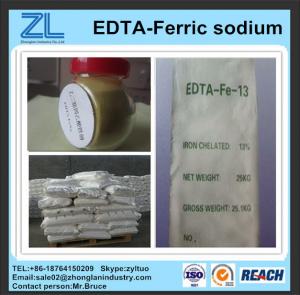 Quality China edta ferric sodium salt 13% for sale
