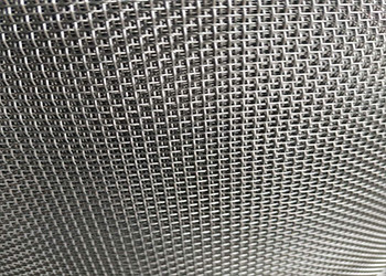 Twill Weave 2x2 Wire Mesh Panels Low Elongation And High Tension