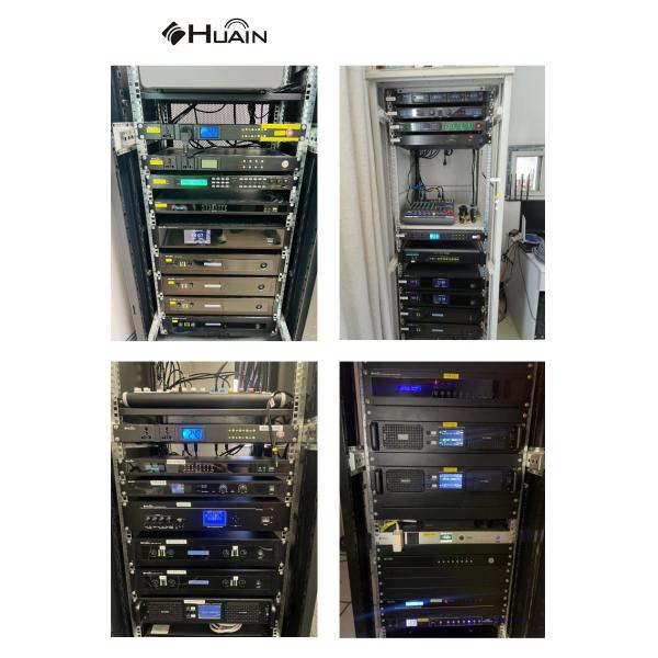 32 Channel Dante Analog Switch Audio Interface Box with 48V Phantom Power Control