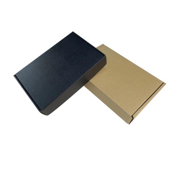 Custom Brown Kraft Corrugated Mailer Boxes Abrasion Resistance For E Commerce
