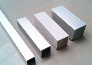 Quality Mill Finish 0.7mm Silver Standard Aluminium Extrusion Profiles for sale