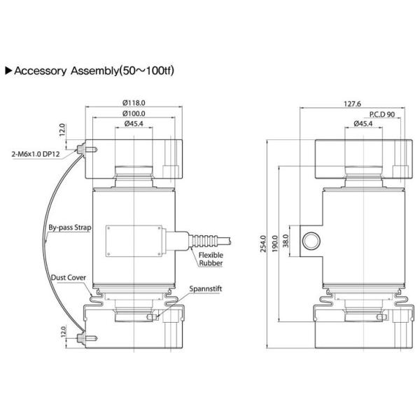 Analog Truck Scale Load Cells
