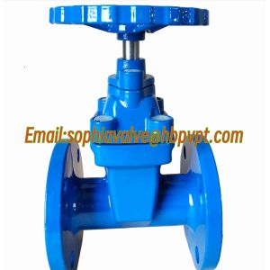 Quality BS1563 PN10/16 non-rising stem flanged gate valve for sale