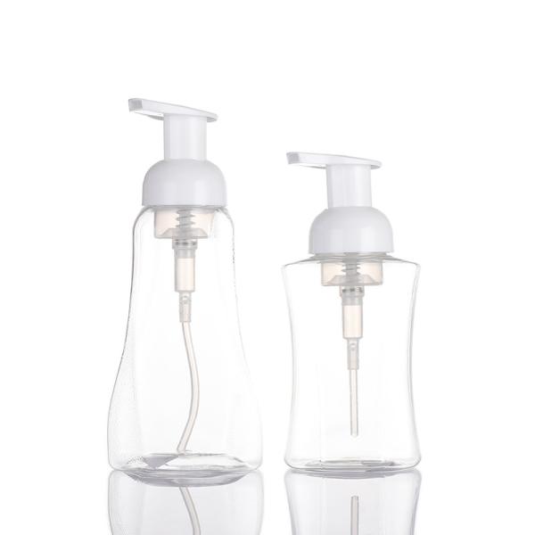 500ml Shampoo Bottle with Plastic Spray Foam Pump