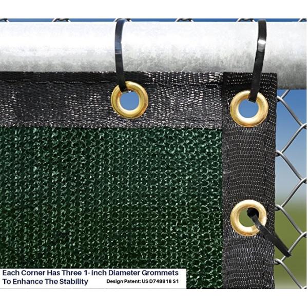 Control Temperature Fence Screen Mesh , 100% Virgin HDPE Windscreen Mesh Fabric