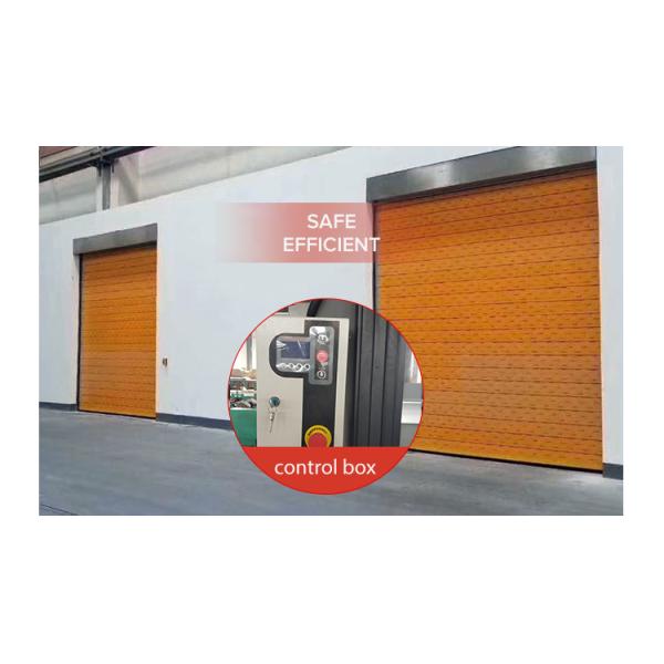 PLC Controlled Speed Spiral Door For Enhanced Safety Fast Opening Speed For Underground Parking