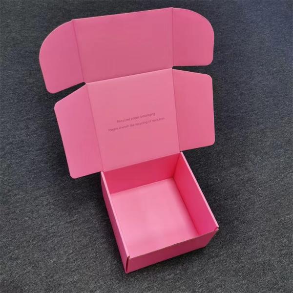 Mailer Box Manufacture Customized Colored Corrugated Boxes With Custom Logo Printed, Durable Apparel Packaging Boxes For Cloth