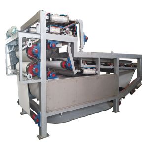 China Highly Efficient Vacuum Belt Filter Press For Farm Solid Liquid Separation on sale