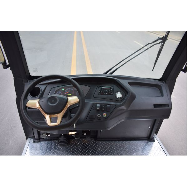 Safe & Comfortable Electric Sightseeing Bus 11 Seats 72V Lithium Battery High Climbing Ability Support Long Range