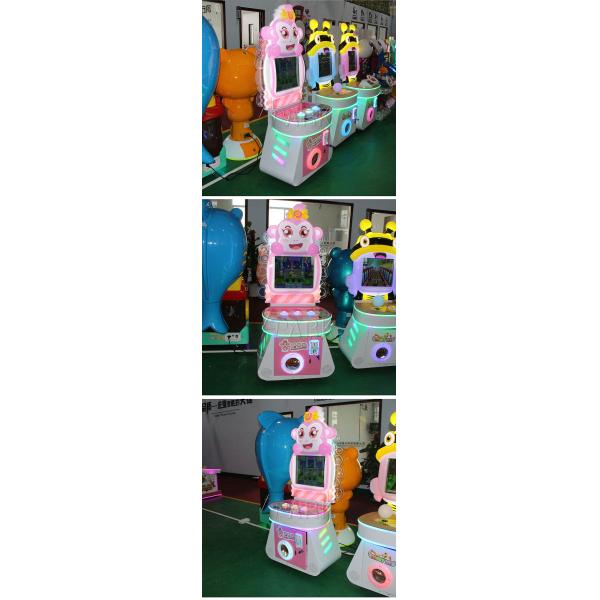 Attractive Arcade Dance Machine , Capsule Candy Bear Bouncy Ball Twisting Machine for Child