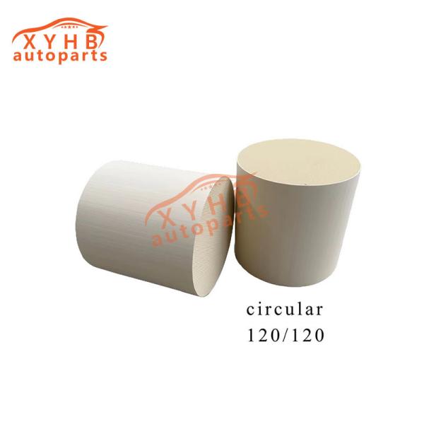 Ceramic Carrier High-Quality Round Three-Way Catalytic Filter Element Euro 1-5 Model: 120*120