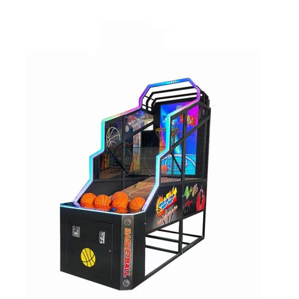 110V Indoor Basketball Arcade Machine Games 3D Animation Picture