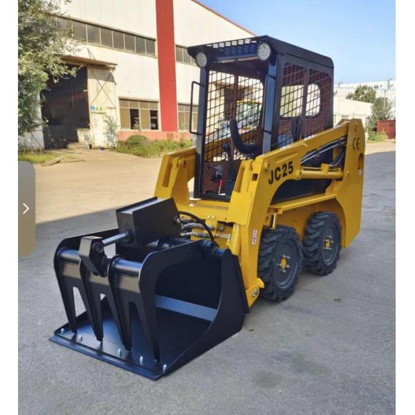 Front Discharge Load and Unload Crawler Skid Steer Loader with 0.4cubic Bucket