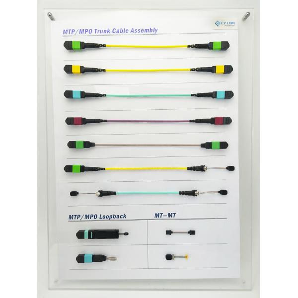 1 Meter Fiber Optic Ribbon 8 Core MPO OM3 OM4 Pigtail