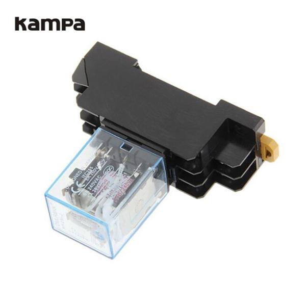 12V DC MY2P HH52P MY2NJ coil general purpose DPDT micro mini relay with socket base