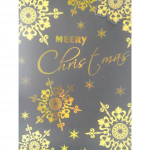 Quality Luxury Christmas Gift Paper Bags with Flower Patterns differnt colors for sale