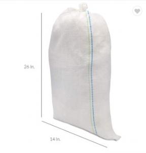 Quality Empty Woven Polypropylene Sand Bags Single Folded 26 Inch Length 14 Inch Width for sale