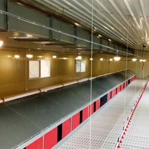 90 Degree Chain Automatic Pan Feeding System