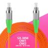 Buy cheap FC APC FC APC Optical Fiber Cable Multimode Single Core OM1 OM2 Gigabit Carrier from wholesalers