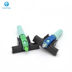 China FTTH Aircraft Spiral fiber optic quick connector Assembly SC UPC APC on sale