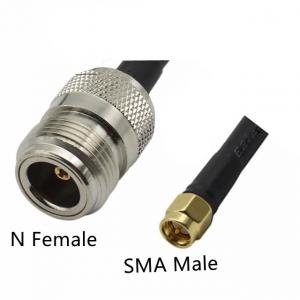 Quality Low Loss SMA Male To N Female Type RG58 Coaxial Extension RF Jumper Cable for sale