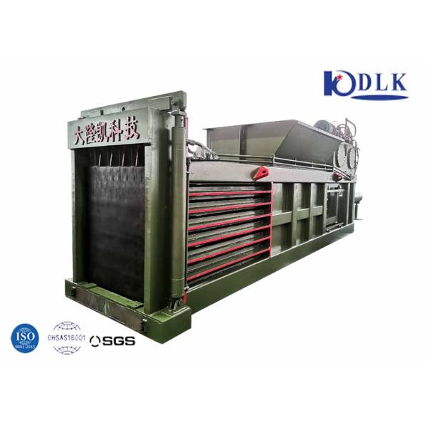 Green Waste Cardboard Compressor Automatic Horizontal Baler